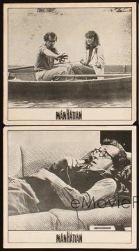 4b582 MANHATTAN 8 German LCs '79 Woody Allen, Diane Keaton, Mariel Hemingway, Meryl Streep