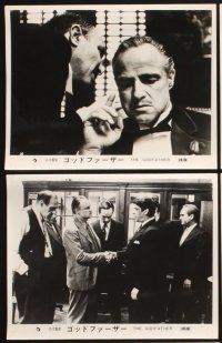 4b001 GODFATHER 20 Japanese stills '72 Marlon Brando & Al Pacino, Francis Ford Coppola crime classic
