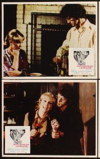 4b534 HOWLING IN THE WOODS 8 Mexican LC '72 sexy Barbara Eden, Larry Hagman!