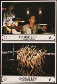 4b485 CHORUS LINE 12 Spanish LCs '86 Michael Douglas, Patrick Demarchelier photo of Broadway group!