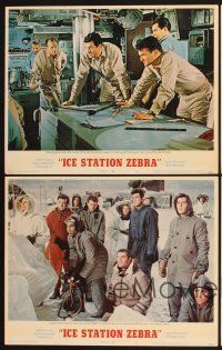 4c104 ICE STATION ZEBRA 7 LCs '69 Rock Hudson, Jim Brown, Ernest Borgnine, John Sturges