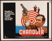 4d087 CHANDLER 1/2sh '71 Warren Oates, a hard way to make a living, an easy way to die!