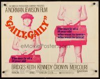4d164 GAILY, GAILY 1/2sh '70 wacky image of Beau Bridges wearing nothing but a briefcase!