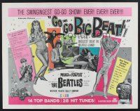 4d173 GO-GO BIGBEAT 1/2sh '65 The Beatles and other rockers, the swingingest go-go show ever!