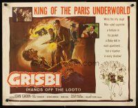 4d183 GRISBI 1/2sh '60 Jean Gabin's Touchez pas au grisbi, Jeanne Moreau, Lino Ventura!