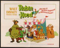 4d340 ROBIN HOOD 1/2sh '73 Walt Disney's cartoon version, the way it REALLY happened!