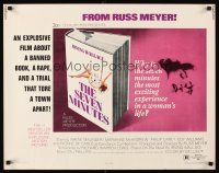 4d359 SEVEN MINUTES 1/2sh '71 from the sexmaster Russ Meyer, a trial that tore a town apart!
