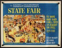 4d385 STATE FAIR 1/2sh '62 Pat Boone, Ann-Margret, Rodgers & Hammerstein musical!