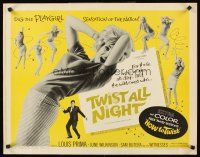 4d433 TWIST ALL NIGHT 1/2sh '62 Louis Prima, great images of sexy dancing June Wilkinson!