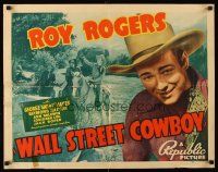 4d448 WALL STREET COWBOY style A 1/2sh '39 Roy Rogers