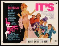 4d455 WOMAN TIMES SEVEN 1/2sh '67 sexy Shirley MacLaine is as naughty as a pink lace nightgown!
