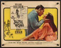 4d456 WORLD OF SUZIE WONG 1/2sh '60 William Holden was the first man that Nancy Kwan ever loved!