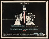 4d459 WUSA 1/2sh '70 Paul Newman, Joanne Woodward, Anthony Perkins, cool microphone art!