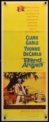 4e048 BAND OF ANGELS insert '57 Clark Gable buys beautiful slave mistress Yvonne De Carlo!