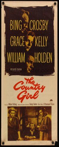 4e138 COUNTRY GIRL insert '54 Grace Kelly, Bing Crosby, William Holden, by Clifford Odets!