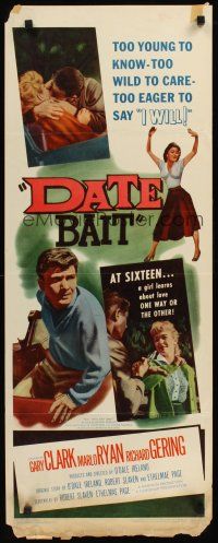 4e156 DATE BAIT insert '60 teens too young to know, too wild to care & too eager to say I WILL!
