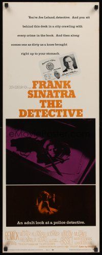 4e171 DETECTIVE insert '68 Frank Sinatra as gritty New York City cop, an adult look at police!