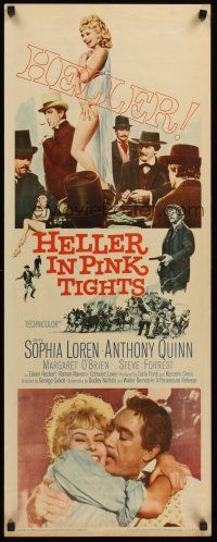 4e334 HELLER IN PINK TIGHTS insert '60 sexy blonde Sophia Loren, great gambling image!