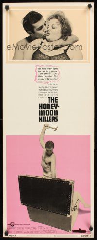 4e347 HONEYMOON KILLERS insert '69 anti-romantic Shirley Stoler & Tony Lo Bianco, different!