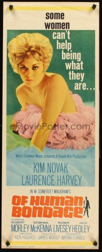 4e425 OF HUMAN BONDAGE insert '64 super sexy Kim Novak can't help being what she is!