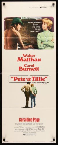 4e434 PETE 'N' TILLIE insert '73 naked Walter Matthau plays piano for Carol Burnett, Martin Ritt