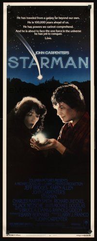 4e483 STARMAN insert '84 alien Jeff Bridges, Karen Allen, directed by John Carpenter!