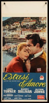 4e556 ANOTHER TIME ANOTHER PLACE Italian locandina '58 sexy Lana Turner, young Sean Connery!