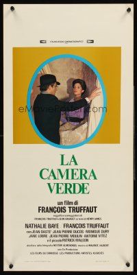 4e649 GREEN ROOM Italian locandina '79 La Cambre Verte, Francois Truffaut, Nathalie Baye!