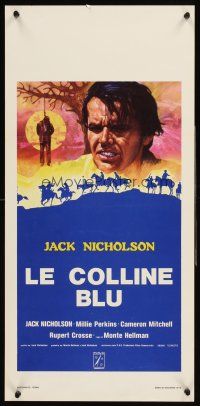 4e744 RIDE IN THE WHIRLWIND Italian locandina '78 artwork of Jack Nicholson by man hanged in tree!