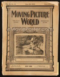 4f067 MOVING PICTURE WORLD exhibitor magazine June 26, 1915 Chaplin, Fairbanks, Pickford, Griffith