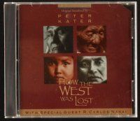 4f334 HOW THE WEST WAS LOST soundtrack CD '93 music by Peter Kater, R. Carlos Nakai & more!