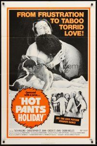 4g441 HOT PANTS HOLIDAY 1sh '71 voodoo sex, from frustration to taboo torrid love!!