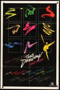4g891 THAT'S DANCING int'l 1sh '85 Sammy Davis Jr., Gene Kelly, all-time best musicals!