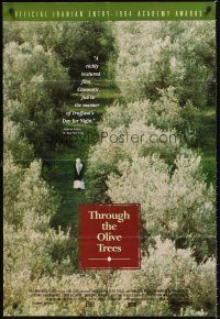 4g902 THROUGH THE OLIVE TREES 1sh '94 Abbas Kiarostami's Zire darakhatan zeyton, cool image!