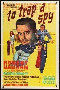 4g911 TO TRAP A SPY int'l 1sh '66 Robert Vaughn, David McCallum, The Man from UNCLE!