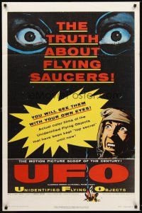 4g940 UFO 1sh '56 the truth about unidentified flying objects & flying saucers!
