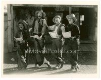 4h145 CHIP OF THE FLYING U 8x10 still '26 great image of Hoot Gibson singing with The Serenaders!