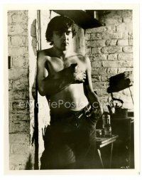 4h170 DAVID HEMMINGS 8x10 still '70 barechested close up from The Walking Stick!
