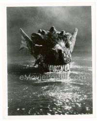 4h269 GORGO 8x10 still '61 best close up of the monster's head emerging from the ocean!