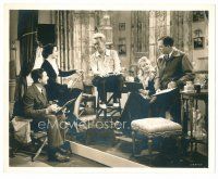 4h273 H.M. PULHAM ESQ deluxe candid 8x10 still '41 Robert Young, Hedy Lamarr & others on set!