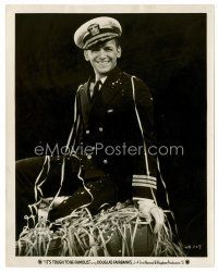 4h311 IT'S TOUGH TO BE FAMOUS 8x10 still '32 Douglas Fairbanks Jr. in uniform at parade!