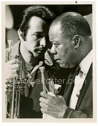 4h369 KRAFT MUSIC HALL TV 7x9 still '67 Herb Alpert & Louis Armstrong, And All That Brass!