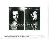 4h382 LAST BOY SCOUT 8x10 still '91 great split image of Bruce Willis & Damon Wayans!