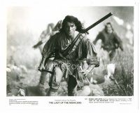 4h383 LAST OF THE MOHICANS 8x10 still '92 best image of Native American Indian Daniel Day Lewis!
