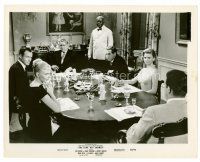 4h395 LONG, HOT SUMMER 8x10 still '58 Newman, Joanne Woodward, sexy Lee Remick & others at table!