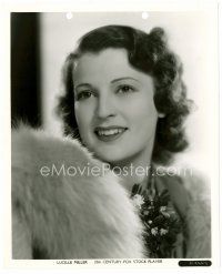 4h407 LUCILLE MILLER 8x10 still '30s smiling close up of the pretty actress by Gene Kornman!