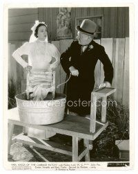 4h464 MRS. WIGGS OF THE CABBAGE PATCH 8x10 still '34 Zasu Pitts glares at W.C. Fields!