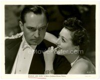4h653 SUSAN & GOD 8x10 still '40 close up of sexy spoiled Joan Crawford & Fredric March in tuxedo!