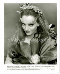 4h707 UMA THURMAN 8x10 still '97 the sexy actress in costume as Poison Ivy from Batman & Robin!
