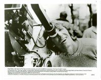 4h744 WALL candid 8x10 still '82 Pink Floyd, great image of Roger Waters looking into camera!